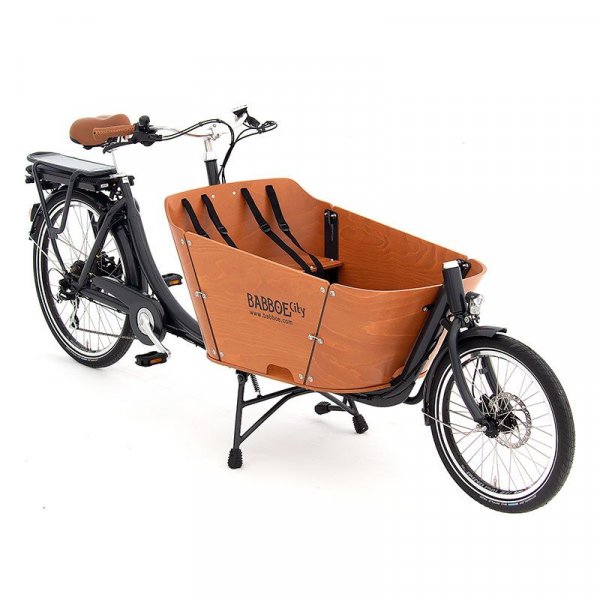 Wendig und schnell mit dem Lastenrad 2 Räder