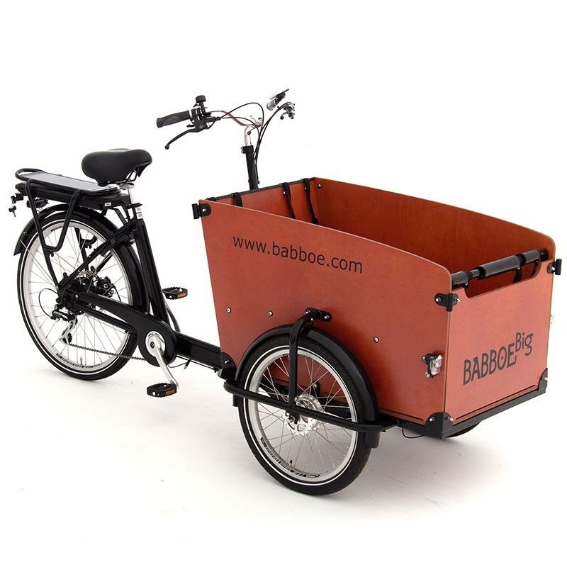Das robuste Lastenfahrrad mit drei Rädern